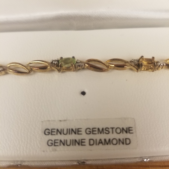 Genuine Gemstone Bracelet - Picture 3 of 7